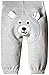 United Colors of Benetton Baby-Boys Bear Bum Bottoms, Grey/Black Print, 1 to 3 months (Manufacturer Size: 56 cms)