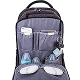 Lekebaby Unisex Baby Wickelrucksäcke mit Wickelauflage und Kinderwagen Haken - 3