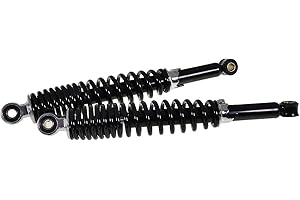 2EXTREME Stoßdämpfer Set 320mm – Verstellbar & Schwarz – Federdämpfer passend für Puch Condor 50 2T AC, Maxi S/N 50 2T AC – Hochwertige Federbeine für besseren Fahrkomfort & sportliches Fahrverhalten