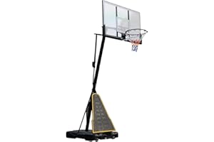 NORDIC PROSTORE ProSport Canestro Basket Esterno 305cm - Canestro Basket Esterno Professionale Regolabile in Altezza da 1,5 a 3,05 m - Canestro Basket Bambini e Adulti - Canestro da Basket Autoportante Riempibile