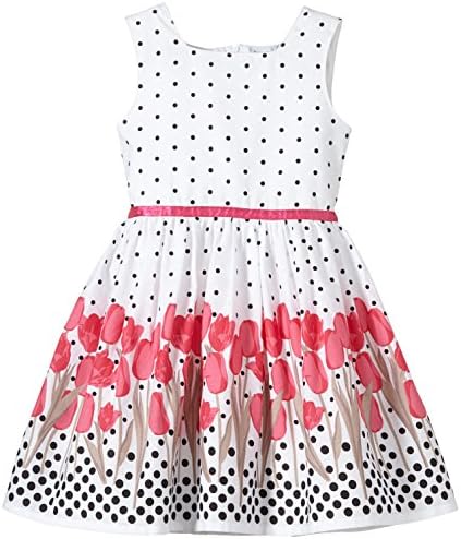 Happy Girls Girl's Tulip Dress, Pink (Pink 36), 134