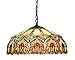 Produktbild Chloe Lighting CH33453BF18-DH2 Sunny Tiffany-Style Floral 2-Light Ceiling Pendant with Fixture with 18-Inch Shade by Chloe Lighting
