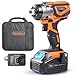 Price comparison product image VonHaus Cordless Impact Driver with 3.0Ah Li-ion 20V MAX Battery, Charger & Power Tool Bag - Includes Direction Control & Variable Speed Trigger (¼" Hex Drive, 120Nm Torque)
