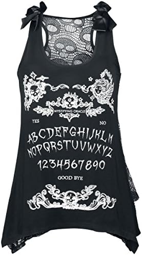 Jawbreaker Oujia Board Vest Girls Top Black S