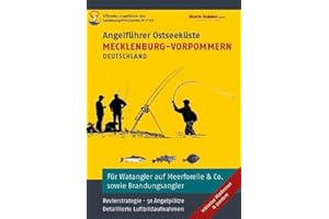 Angelführer Mecklenburg-Vorpommern (inkl. Hiddensee, Usedom) - 91 Angelplätze mit Luftbildaufnahmen und GPS-Punkten
