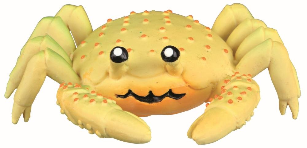 Trixie Crab Latex Toy, 13 cm