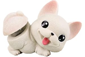 iSpchen Ornamenti Per Auto,Giocattolo Dell'Anca Che Scuote Decorazioni Cruscotto Auto Scuoti l'Ornamento Cane Cane Dalla Testa Dondolante In Resina Animale Del Fumetto Che Scuote L'Anca Giocattolo