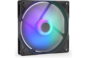 ‎ENDORFY ENDORFY Stratus 140 PWM ARGB, Standard PC-Gehäuselüfter, 140 mm, optionaler automatischer Lüfterstopp, großer Drehzahlbereich mit PWM-Steuerung, hohe Leistung bei Strömungsbeschränkungen, EY4A012
