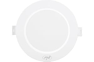 PNI D-Light CL2512 Faretto LED da incasso 12W, rotondo, 170,7 * 28,45mm, 4200K, alimentazione 230V, 1320 lm, bianco