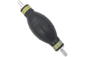 GERMBAN Pompe à carburant de 6 mm, 8 mm, 10 mm, poire d’amorçage compatible avec tous les carburants de voiture, bateau, moteurs hors-bord