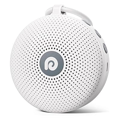 Dreamegg White Noise Machine - Portable Sound Machine For Baby Adult, Features Powerful Battery, 21 Soothing Sound, Noise Canceling For Office & Sleeping, Sound Therapy For Home, Travel, Registry Gift
