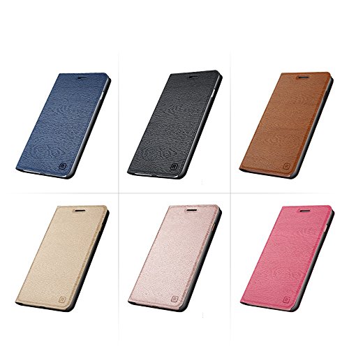 Apple Iphone 7 PU Ledertasche Flip Slim Smart case cover mit Karte Steckplatz (iphone 7 4,7″, Rose Gold) - 7