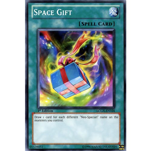 Yugioh Lcgx En104 Unlimited Ed Space Gift Common Card Legendary |  Desertcart Bahamas