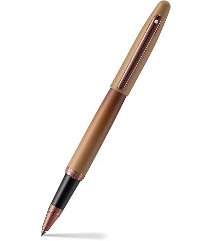 Delta Dune Nero Opaco - Penna Stilografica - Finiture Dorate Rosa