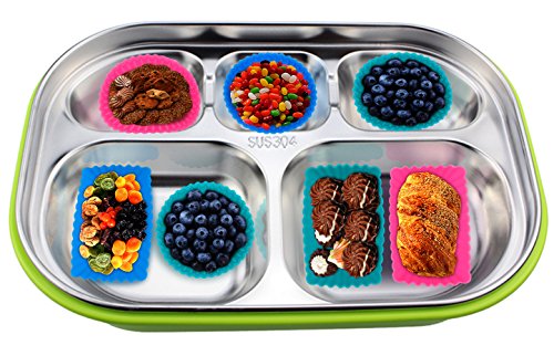 [Neue Version] Ipow 24-Pack Silikon muffinform Muffin Cupcake Backförmchen Muffinförmchen 6 Farben für Muffins, Brownies, Cupcakes, Kuchen, Pudding … - 4