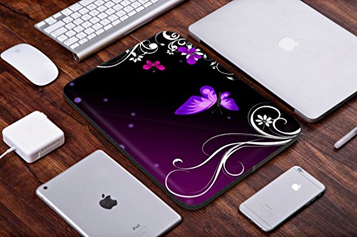 SIDORENKO Tablet PC Tasche f  r 9 7 Zoll   iPad   Samsung Galaxy   ACER Iconia One   Universal Schutzh  lle   H  lle Sleeve Case Etui aus Neopren  Vio