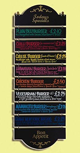 Chalkboard Hanging Ladder - 8 Panels - Wall Display