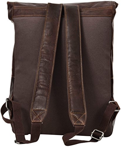 Gusti Leder studio  Neal  Laptoprucksack Rucksack Lederrucksack Laptop-Rucksack 15  Apple MacBook 15 Zoll Klassiker Allrounder B  ffelleder Echt Leder