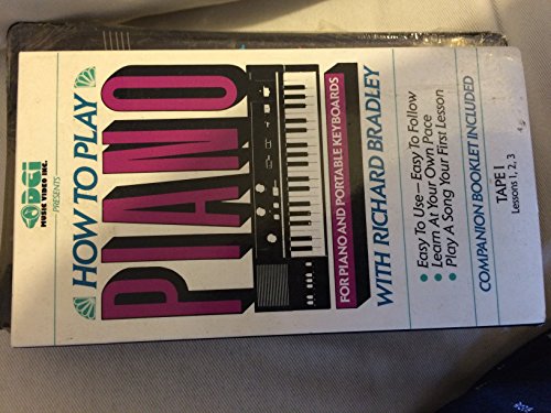 Preisvergleich Produktbild Bradley-How to Play Piano 1 [VHS]
