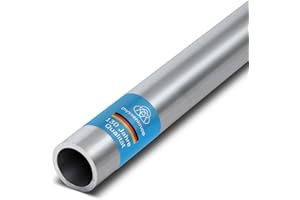 thyssenkrupp Alurohr Ø 10 x 2 mm in 2000 mm Länge | Rundrohr Aluminium Alu | Werkstoff: EN AW-6060