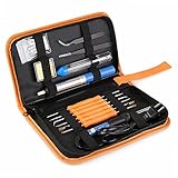 INTEY 17PCS Lötkolben Set 60 W 220V Einstellbare Temperatur...
