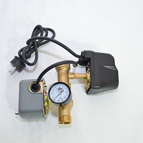 Steuerung Hauswasserwerk 5-Wege-Verteiler 1" Druckschalter + Trockenlaufschutz