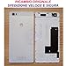 Produktbild Schale Akkudeckel Back Cover Akkudeckel Rückseite Original Huawei P8 Lite weiß weiß mit Aufkleber Doppelseitiges ale-l21