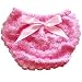 Highdas Baby Girl's Roses Briefs Shorts Rose Flower Ruffle Bloomer Diaper Cover Diaper Pants Pink S