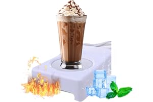 ZLXHDL Enfriador instantáneo de Bebidas, Calentador de té USB, Enfriador de Bebidas de 10 °C a 45 °C, Enfriador versátil de Calentador de Tazas, Enfriador instantáneo de Bebidas para el