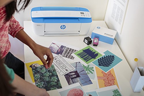 HP DeskJet 3720 AiO - Impresora Multifunci  n  Wi-Fi  USB 2 0  Incluido 3 Meses HP Instant Ink  600 x 600 dpi  A4  ADF 216 x 355 mm   Color Azul