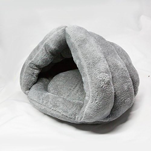 The cat litter warm winter Tactic cat cat house pet kennel sleeping nest cat pet mat four,gray,S (cat less than 4kg)