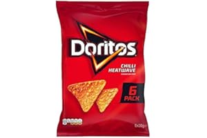 Doritos Chilli Heatwave Tortilla Chips 30g x 6 per pack