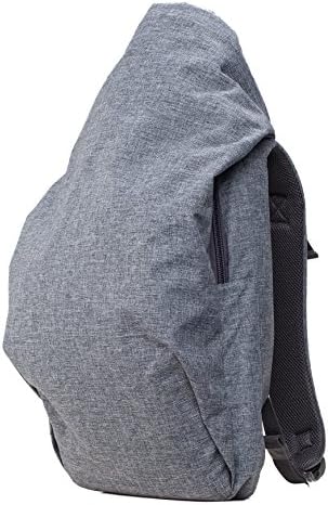 Barbie KEN Series Mens Canvas Hiking Travel Backpack Stereo Geometry leisure Backpack Shoulder Bags for Men Black Grey #BKBP010
