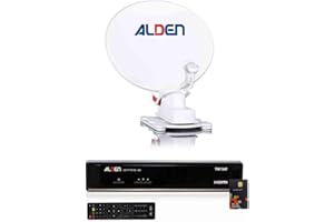 Pack ALDEN Onelight Parabole Automatique 65cm + Récepteur Satellite SATMATIC HD TNTSAT