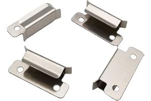 POLISI3D Ender - Clip per letto originale Ender 3 Pro, 7 mm, per Creality Ender 3 V2 Ender 3S Ender 5 Pro Ender 7 CR-20 PRO CR-10S Pro 3D stampante riscaldata letto in vetro piattaforma (clip letto)