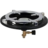 Orgaz Fish Camping Furnace Picnic Tube Head Narrow Circle Large Size Burner