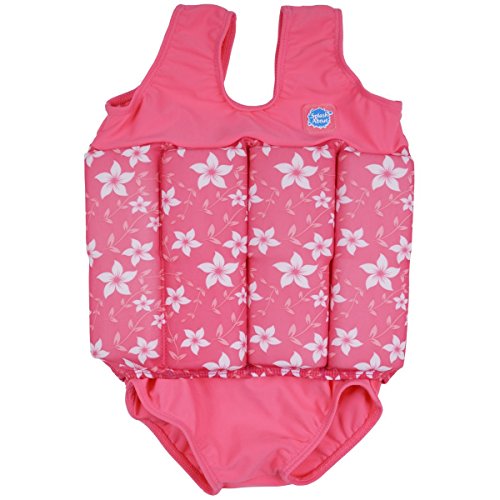 Splash About Adjustable Buoyancy Float Suit - Pink Blossom, 2-4 Years