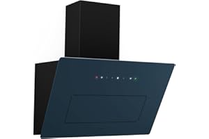 ‎KLARSTEIN Klarstein SleekAir Dunstabzugshaube - 60 cm Kopffreihaube, 686 m³/h, A++ Energieeffizienz, Touch-Bedienfeld, LED-Beleuchtung 2700-6500 K, Duale Belüftung, Anthrazit