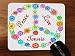 Produktbild Peace Love Tennis Desktop Office Silikon Maus Pad von Debbie 's Designs