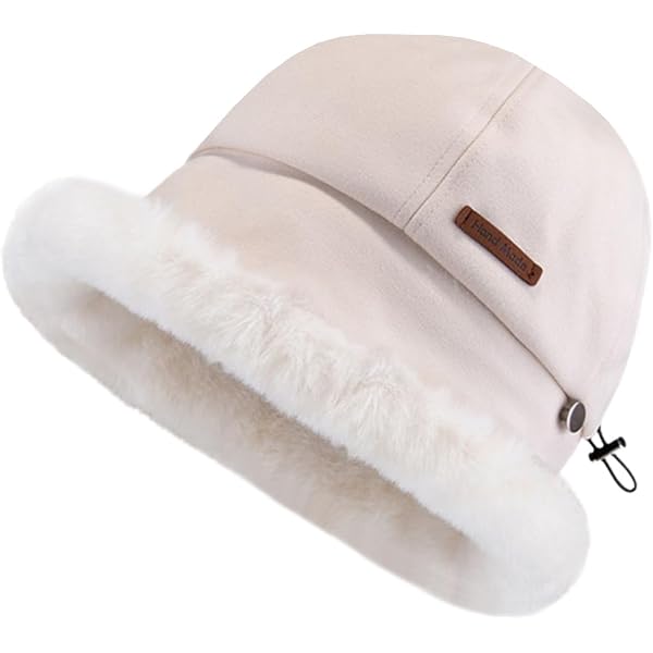 Chapeau Bob Hiver Femme En Fausse Fourrure - Chaud, Doublure Polaire, Taille Unique - Tendance Et Confortable