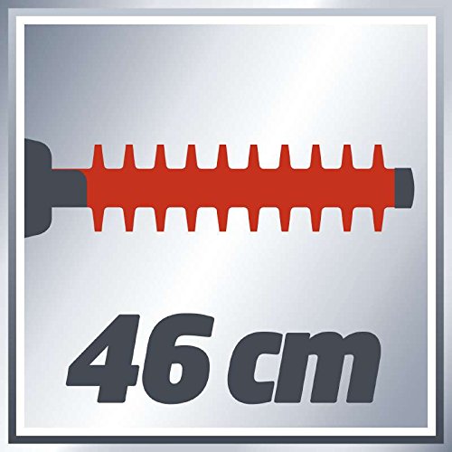 Einhell Akku Heckenschere GE-CH 1846 Li Set Power X-Change (Lithium Ionen, 18 V, 460 mm Schnittlänge, 15 mm Zahnabstand, 2,3 kg, inkl. 1,5 Ah Akku und Ladegerät) - 8