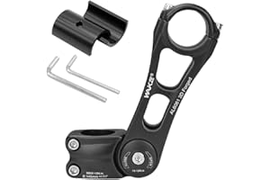 CYSKY Bike Stem Universal 31.8mm and 25.4mm Adjustable ± 90 Degree 90mm 110mm 145mm MTB Stem Bike Stem Riser Short Handlebar Stem for Mountain Bike Road Bike BMX City Bike Bicycle