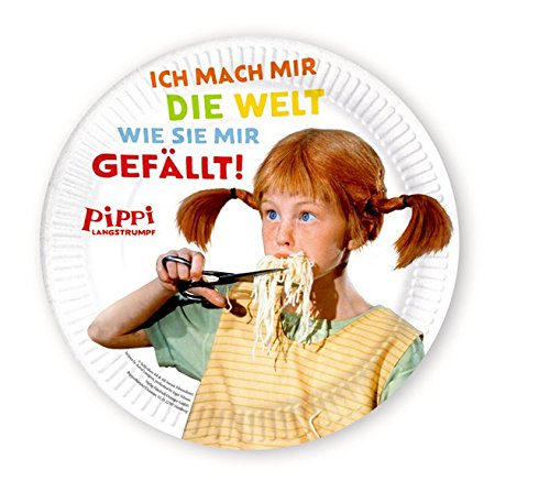 Preisvergleich Produktbild Pippi (Film) Pappteller: 8 Stück