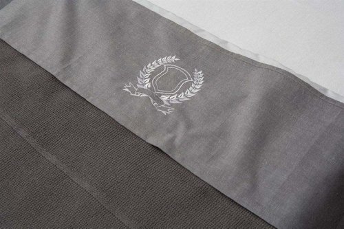 Jollein 008-511-64840 Sheet (75 x 100 cm, Grey)