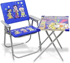 Akshat Kids Chair and Table Set for Study and Dinning