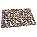Produktbild SMALL - Basset Hound Florals Painted Flowers Vintage Style Floral Dog Pet Basset Hounds Baby Portable Reusable Changing Pad Mat 19.7x27.5 inches