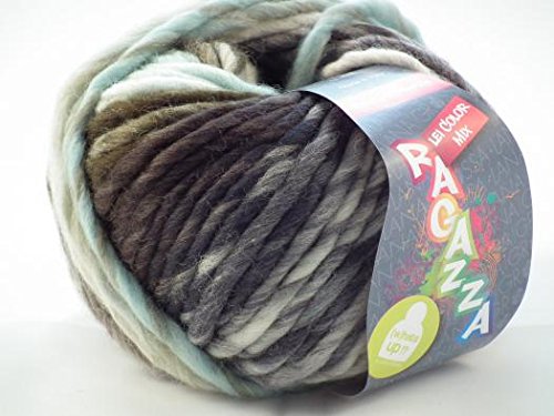 Lana Grossa Ragazza Lei Color Mix 162 / 50g Wolle