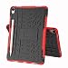 Produktbild SHIEID Apple iPad Pro (12.9 Inch)-Hülle Tough Hybrid Armor Case,Diese Handyhülle Anti-Wrestling Travel Essential Faltbare Halterung für Apple iPad Pro (12.9 Inch)(Rot)