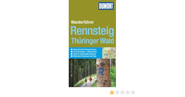 Dumont Wanderfuhrer Rennsteig Thuringer Wald Amazon De Etzel Stefan Bucher