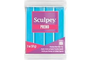 Sculpey Premo Sculpey Polymer Clay 2oz-Turquoise, c1